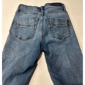 Rock & Republic Womens Kashmiere Ankle Jeans Zipper‎ Cuff Denim Blue 2M